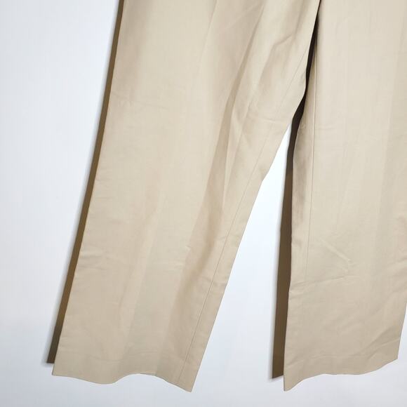 LAFAYETTE 148 NEW YORK MENSWEAR Khaki /Tan Stretch Slacks Pants Size 12 - Picture 7 of 9